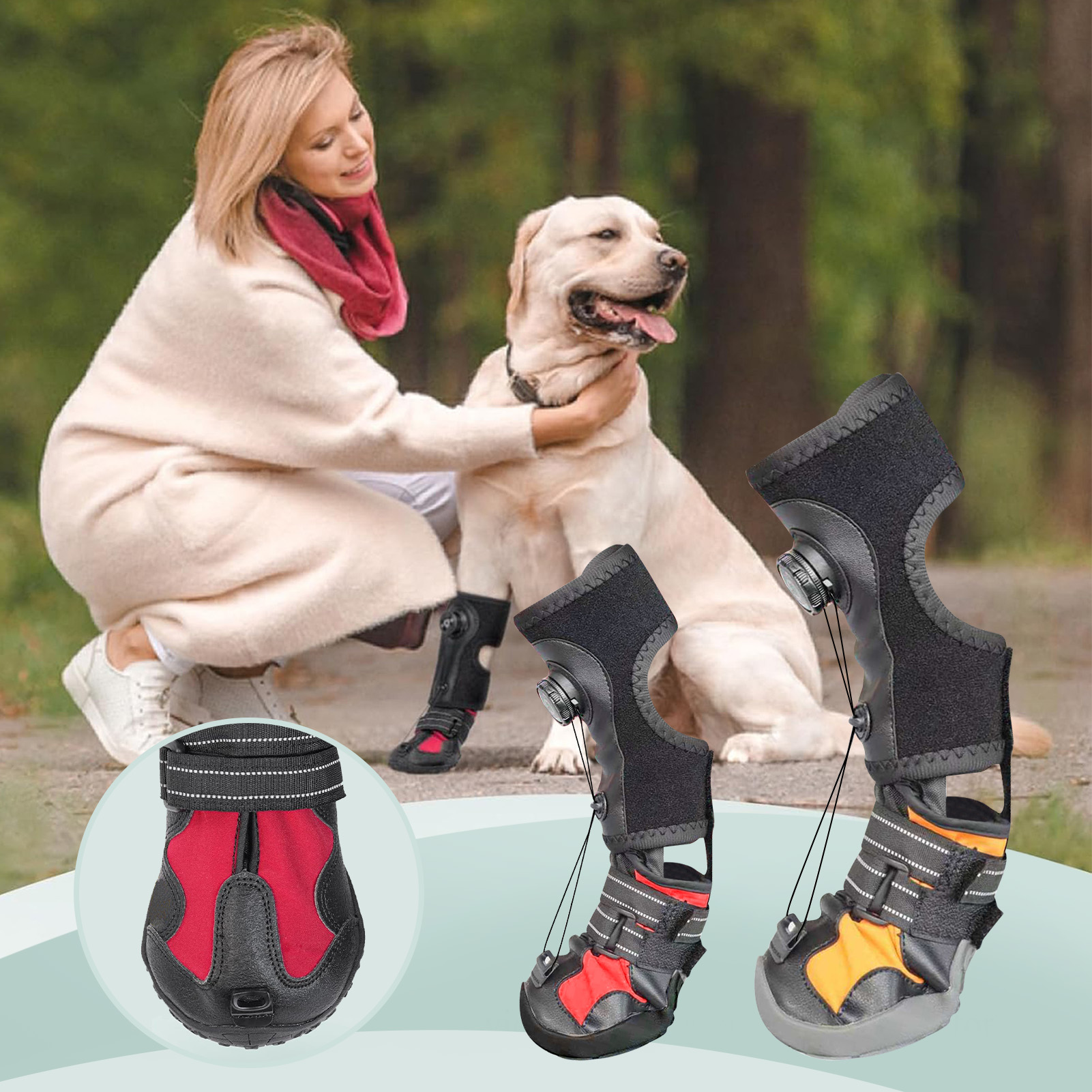 Outdoor Adventure Shoes - Pet Shoes, Anti Dirt, Anti Drop,