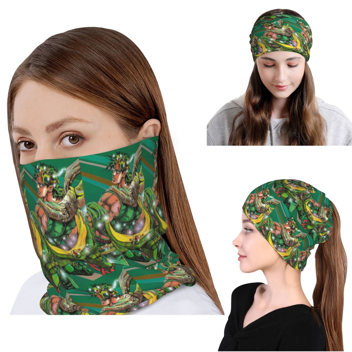 Outdoor Adventure For Adults - Jojo Bizarre Adventure Joseph Joestar Bandana