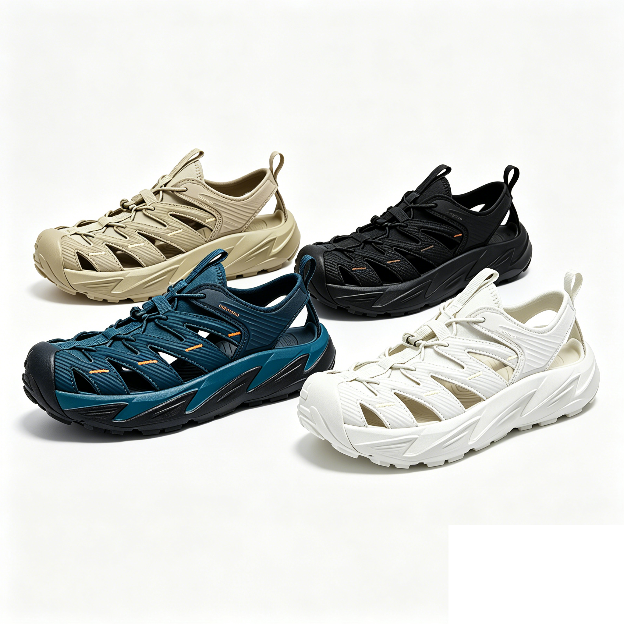 Outdoor Adventure Shoes - Men Summer Closed Toe Sandals Breathable