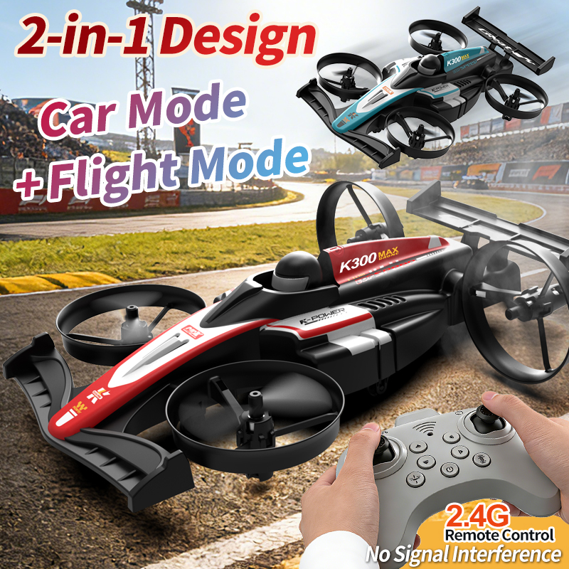 Outdoor Adventure Races - Flying Drift Cars RC UAV 2-in-1