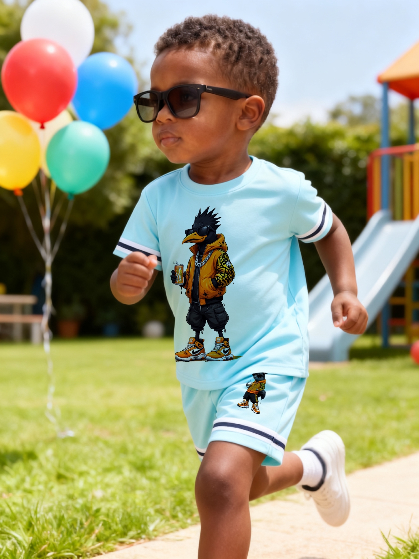 2 Pcs Childrens Clothing Sets  - مراجعة Outdoor Adventure Outfit وسعره