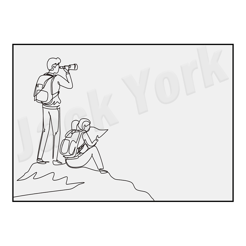Hiking poster, minimalist tent - مراجعة Outdoor Adventure York وسعره