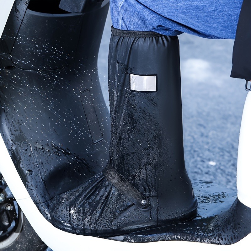 1pair Rain Boot Shoe Cover Hig - مراجعة Outdoor Adventure Shoes وسعره