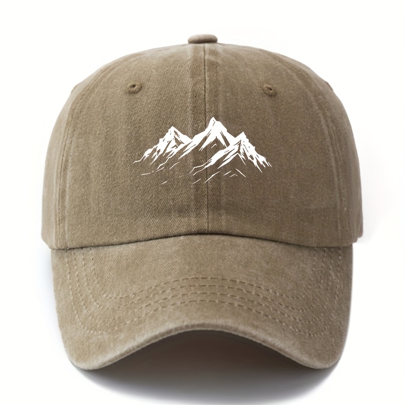 Men's printed mountain basebal - مراجعة Outdoor Adventure For Adults وسعره