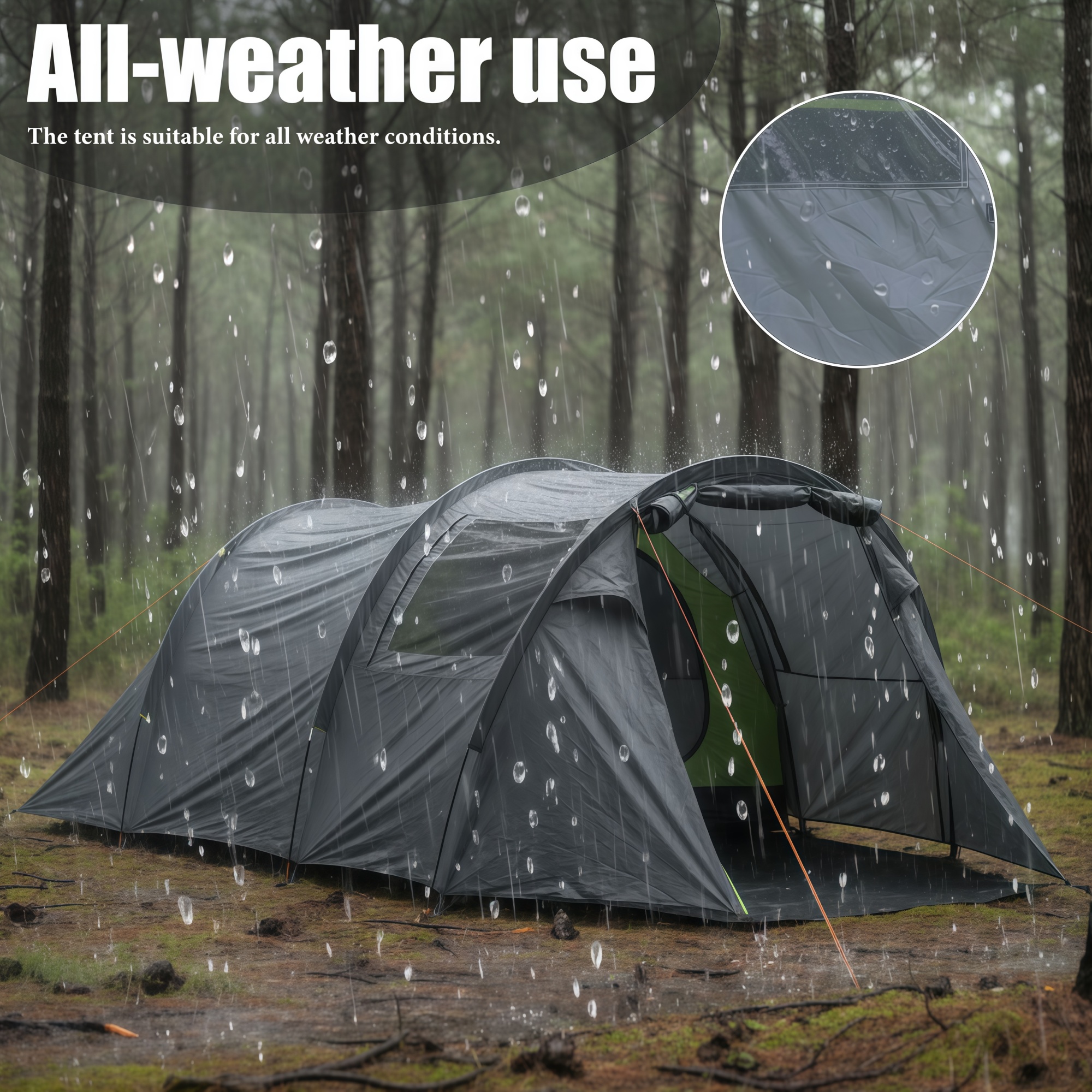 3-4 Person Spacious Portable T - مراجعة Outdoor Adventure Group وسعره