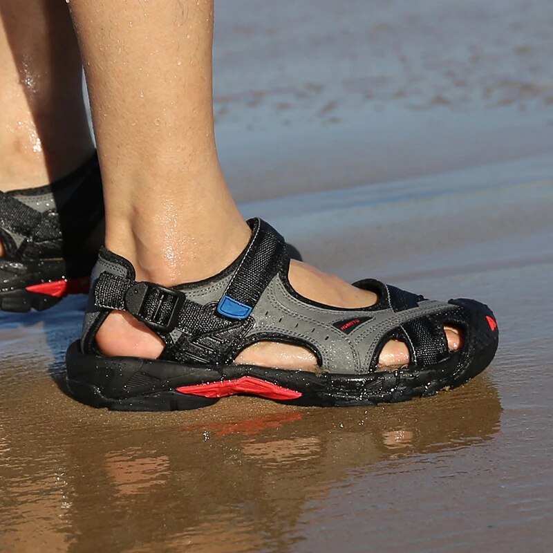 HUMTTO Summer Shoes for Men Ou - مراجعة Outdoor Adventure Shoes وسعره