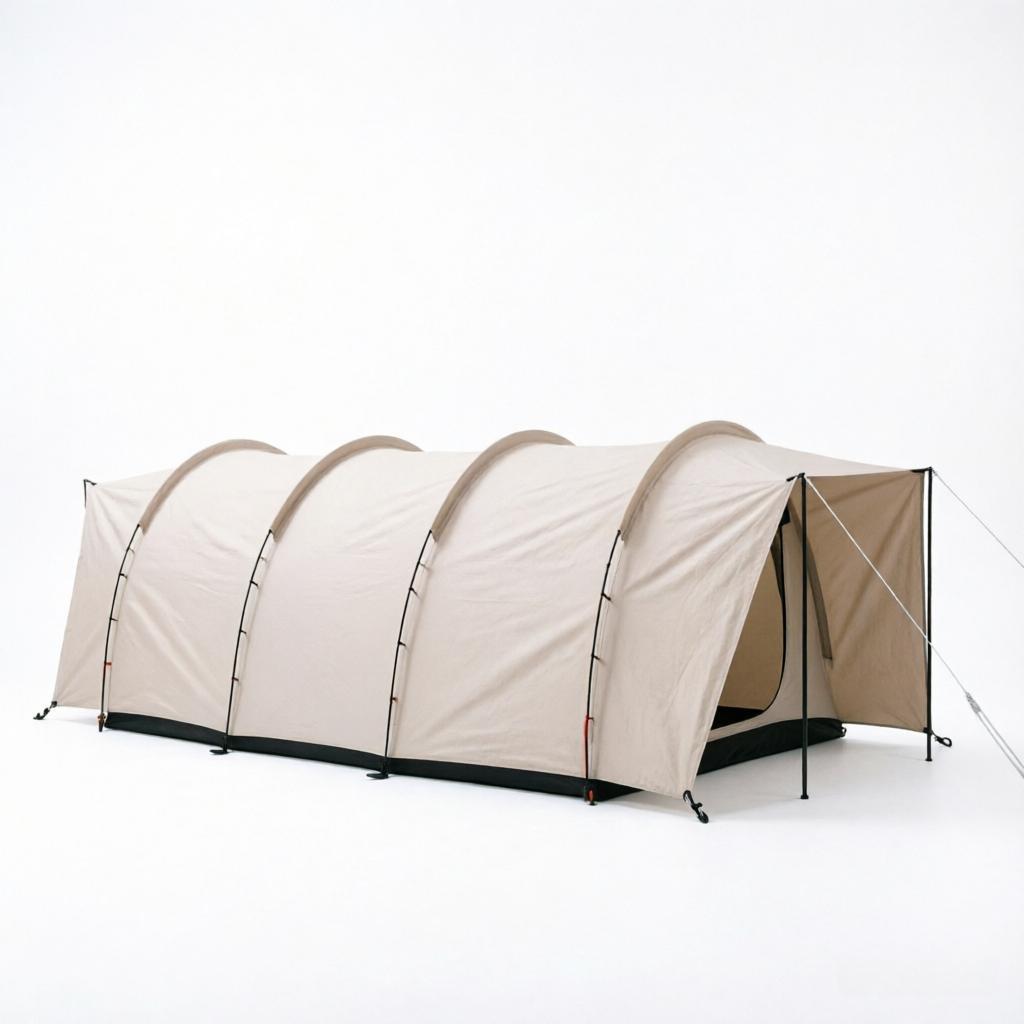 Large 6-8 Person Tunnel Tent w - مراجعة Outdoor Adventure Group وسعره