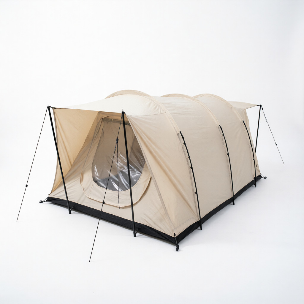 Large 6-8 Person Tunnel Tent w - مراجعة Outdoor Adventure Group وسعره