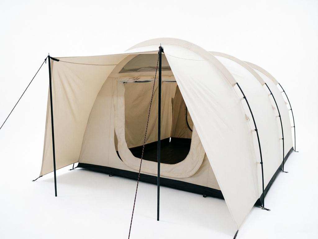 Large 6-8 Person Tunnel Tent w - مراجعة Outdoor Adventure Group وسعره