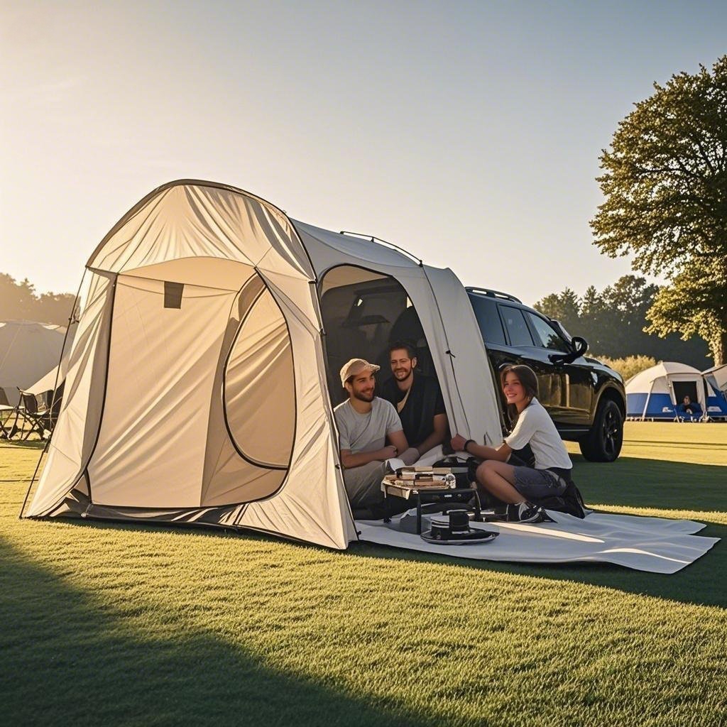 Off-Road Car Tent SUV Tailgate - مراجعة Outdoor Adventure Dome Shelter وسعره