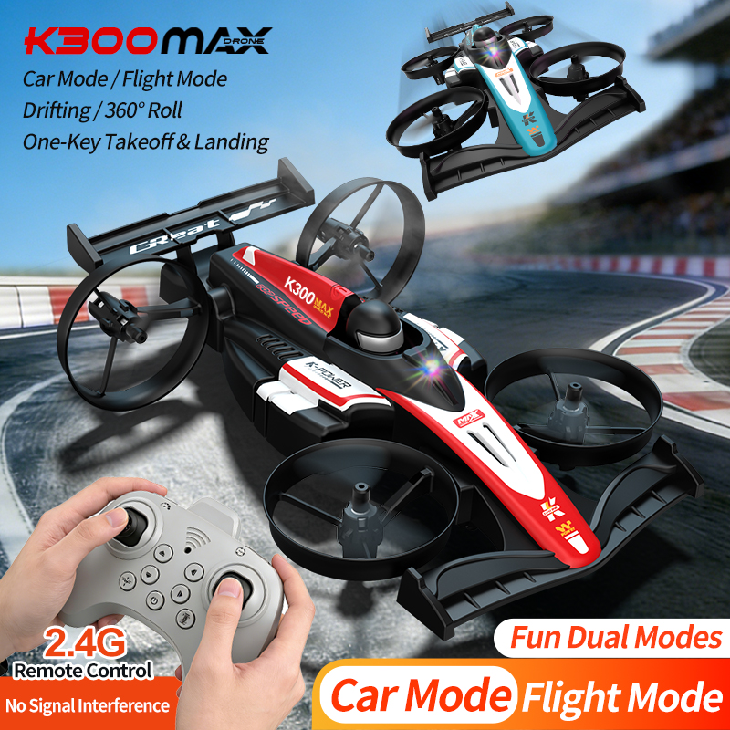 RC UAV Flying Drift Cars 2-in- - مراجعة Outdoor Adventure Races وسعره