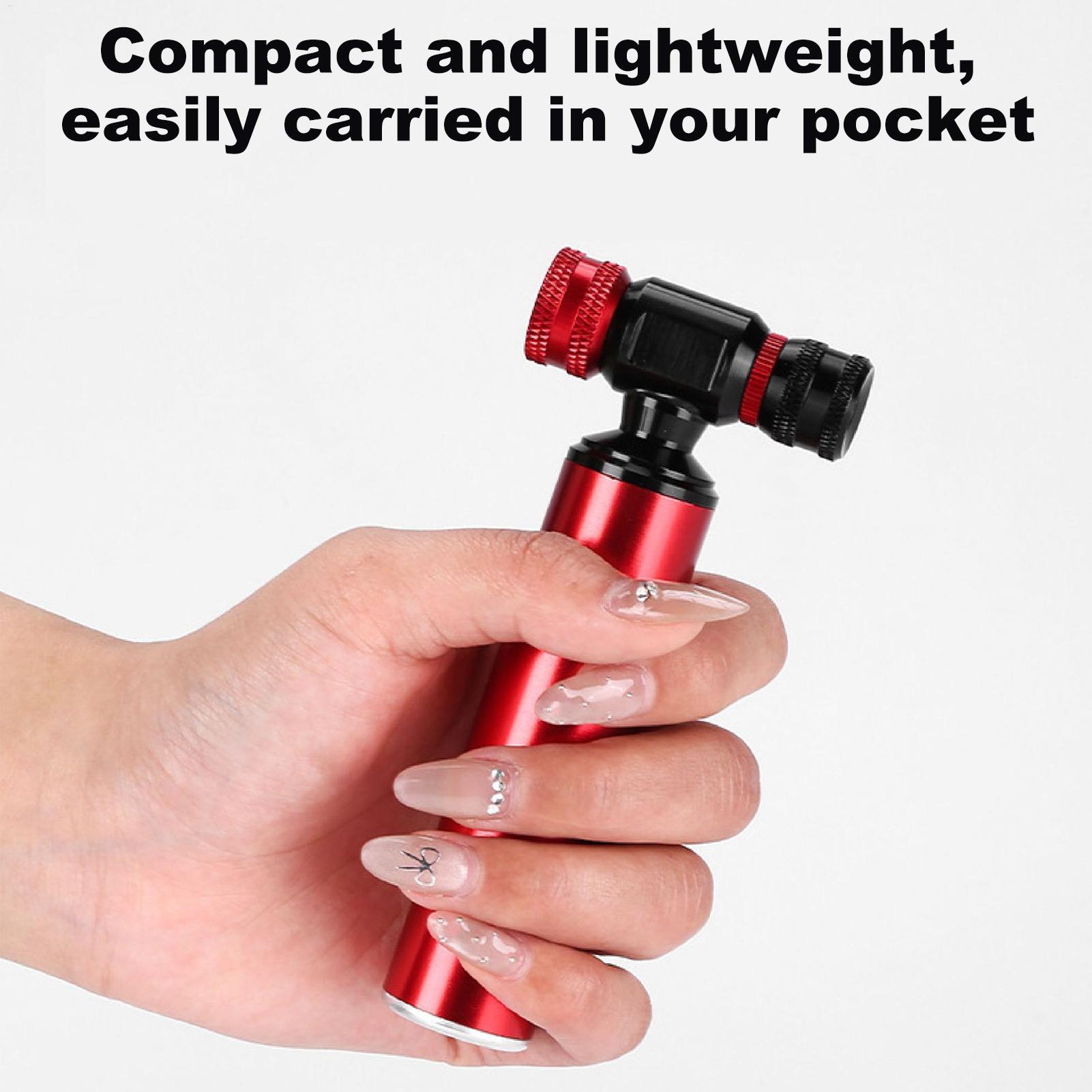CO2 Bike Pump Bike CO2 Inflato - مراجعة Outdoor Adventure Races وسعره