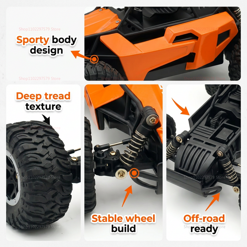 RC Monster Truck 1:16 Scale Re - مراجعة Outdoor Adventure Races وسعره