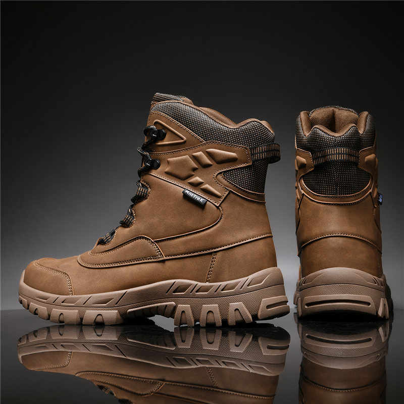 Men's high-top hiking shoes fo - مراجعة Outdoor Adventure Shoes وسعره